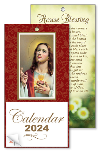 Picture of Standing Calendar 2024 Sacred Heart