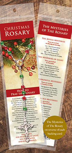 Picture of Christmas Rosary 6160