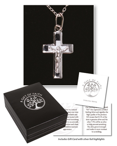Picture of Sterling Silver Crucifix (CBC 69106)