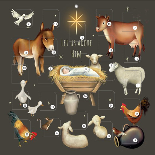 Picture of Advent Calendar Let Us Adore Him 850158