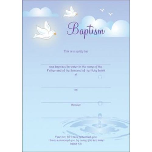 Picture of km baptism certificates 1131027