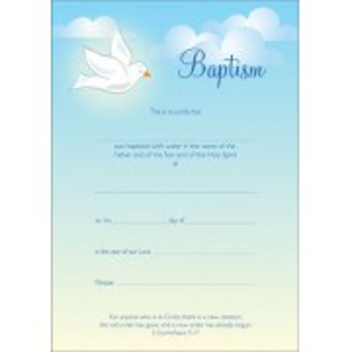 Picture of KM BAPTISM CERTIFICATES 1131026