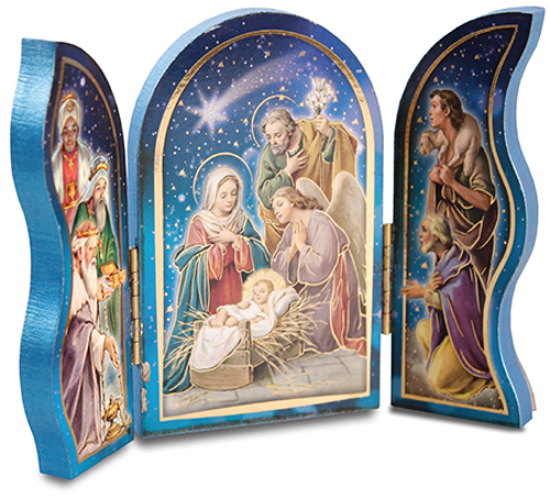 Picture of Nativity Triptych Small