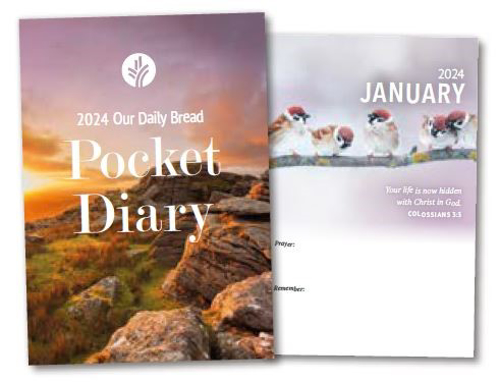Picture of 2024 Our Daily Bread Pocket Diary