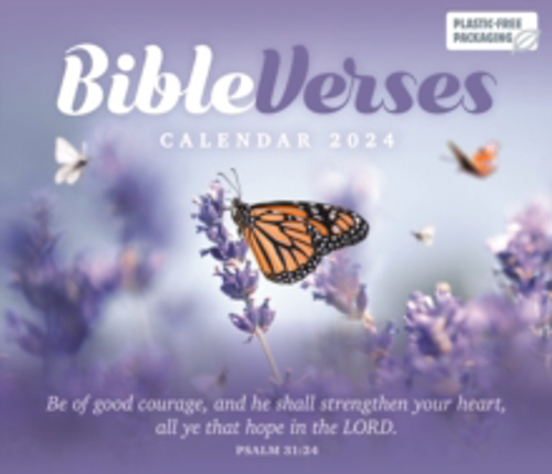Picture of Large Bible Verse Desk Calendar