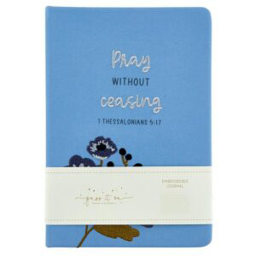 Picture of Pray Without Ceasing Embroidered Journel