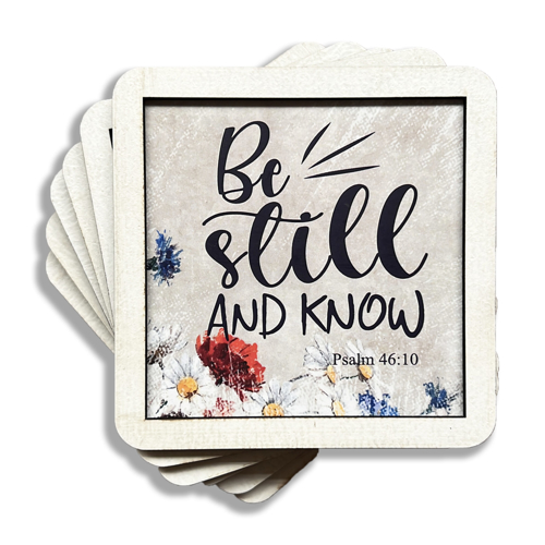 Picture of Be Still Coaster