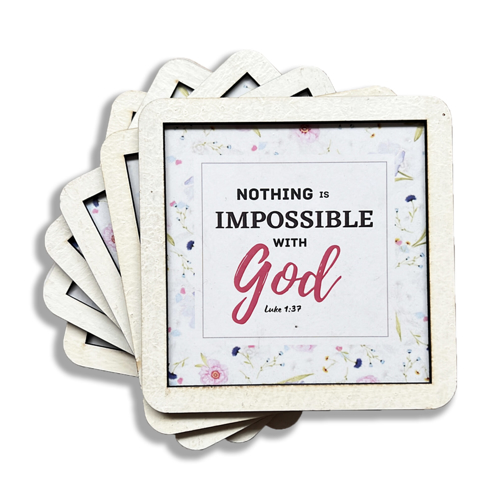 Picture of Nothing Is Impossible Coaster