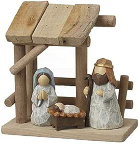 Picture of Wooden Nativity Set