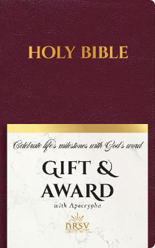 Picture of Nrsv Gift And Award Bible Burgundy
