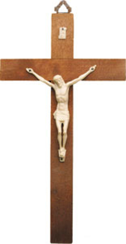 Picture of Cbc Wood/plastic Crucifix 8in 10641