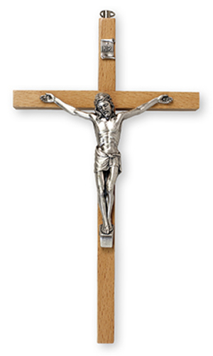 Picture of Cbc Beech Wood Crucifix 9.5in 10574