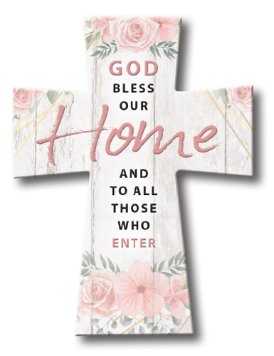 Picture of Cbc Home Resin Standing Cross 12924