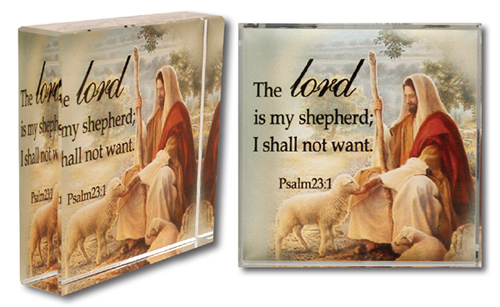 Picture of Cbc Good Shepherd Glass Block 50676