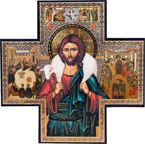 Picture of Cbc Cross Icon Good Shepherd 3391