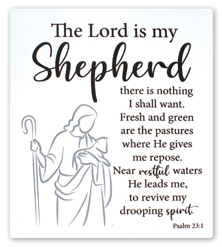 Picture of Cbc Ceramic Shepherd Plaque 38289