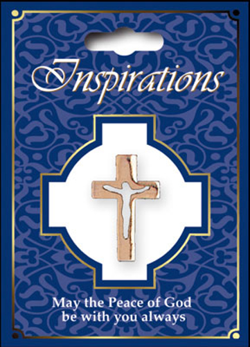 Picture of Cbc Open Crucifix Lapel Pin 1742