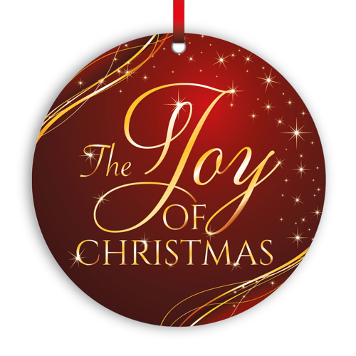 Picture of Joy Of Christmas Ceramic Decoration