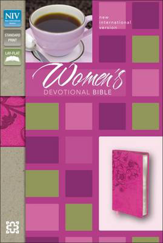 Picture of NIV Women's Devotional Bible, Italian Duo-tone Raspberry