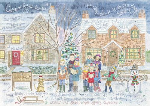 Picture of Hannah Dunnett Advent Calendar Once In Royal