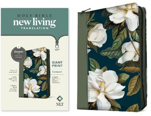 Picture of Nlt Compact Giant Print Zipper Bible, Filament Edition