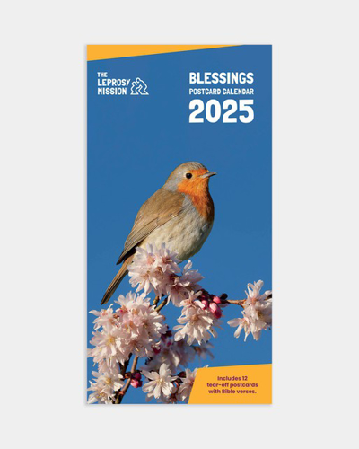 Picture of Leprosy Mission Blessings Postcard Calendar 2025