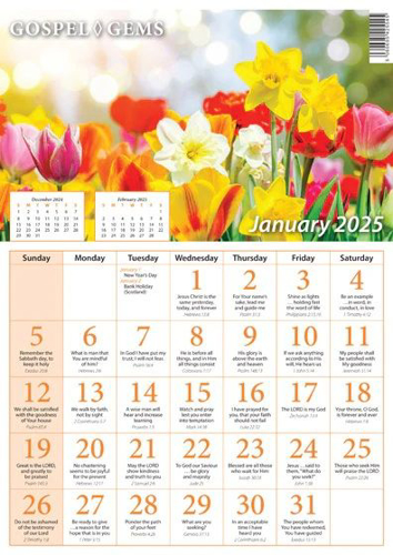 Picture of Gospel Gems Calender 2025