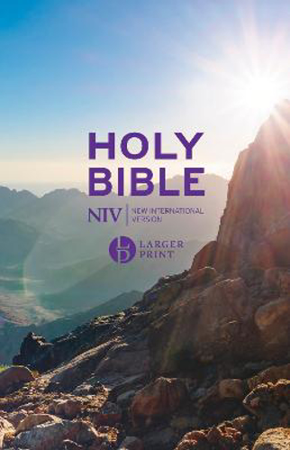 Picture of Niv Larger Print Personal Value Hardback Bible