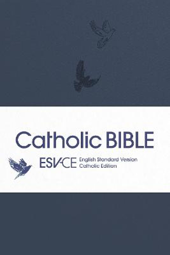 Picture of Esv-ce Catholic Bible, Anglicized Pocket Edition: English Standard Version - Catholic Edition In Navy Blue Flexiback Binding