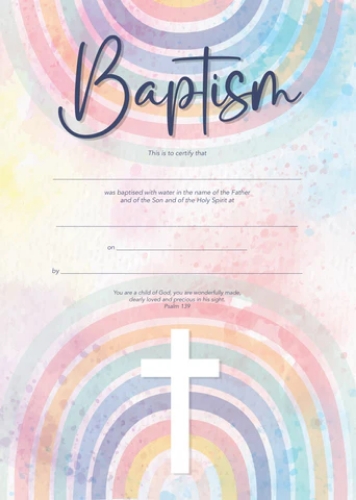 Picture of Km Baptism Cert 1131059