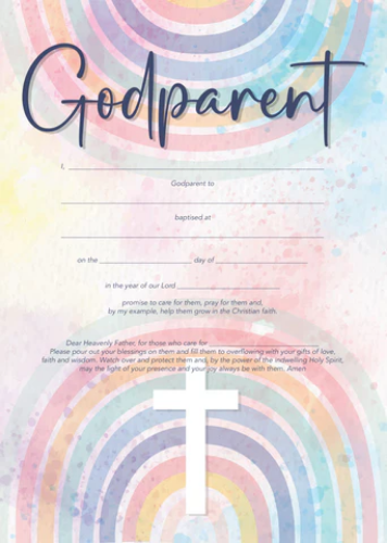 Picture of Km Godparent Cert 1131062