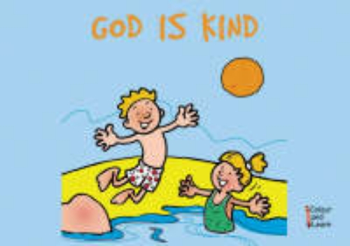Picture of GOD IS KIND: COLOUR AND LEARN