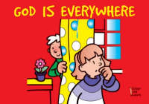 Picture of GOD IS EVERYWHERE: COLOUR AND LEARN
