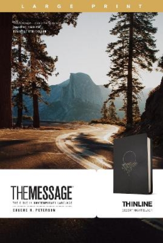 Picture of The Message Thinline, Large Print, Desert Night Black