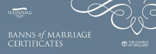 Picture of Banns Of Marriage Certificates