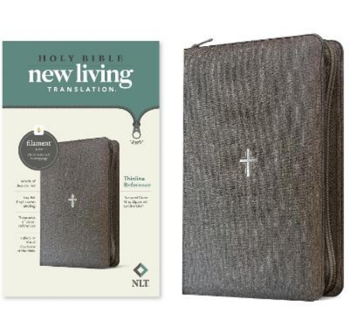 Picture of Nlt Thinline Reference Zipper Bible, Filament Enabled