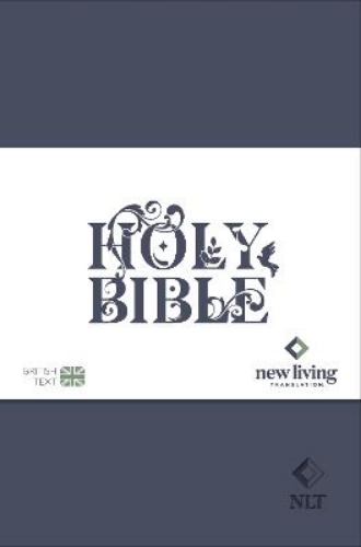 Picture of Nlt Holy Bible: New Living Translation, British Text Version In Blue Soft-tone Flexiback Binding