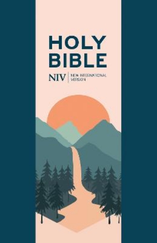 Picture of Niv Larger Print Personal Navy Blue Bible