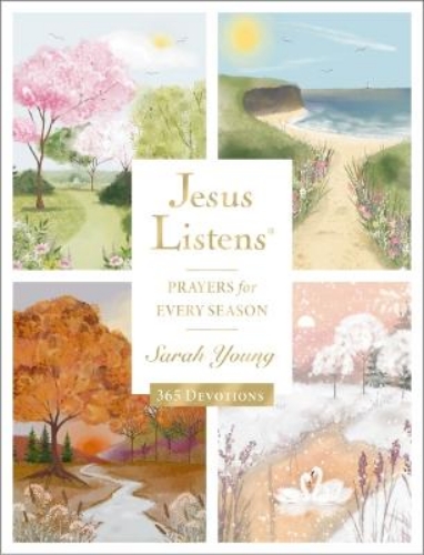 Picture of Jesus Listens: Prayers For Every Season (new For 2025): A 365-day Illustrated Devotional Prayer Book - The Perfect Christian Christmas Gift