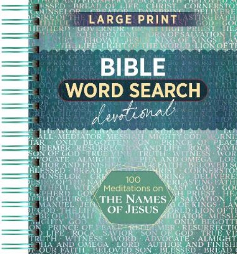 Picture of 100 Meditations On The Names Of Jesus: Word Search Devotional
