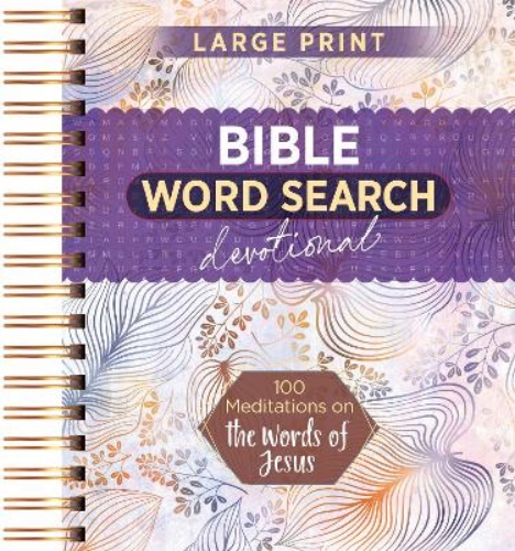 Picture of 100 Meditations On The Words Of Jesus: Word Search Devotional